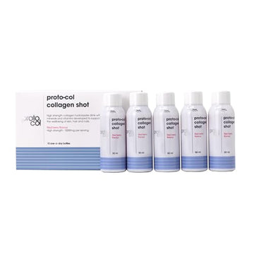 Proto-col, Women’s Liquid Collagen Drink, 10 Shots of Type 1 and 3 Collagen for Body Proto-Col uk supplements