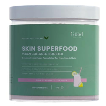 Your Good Health Co. – Your Beauty Vegan Collagen Booster Powder, Pink Lemonade Your Good Health Co. uk supplements