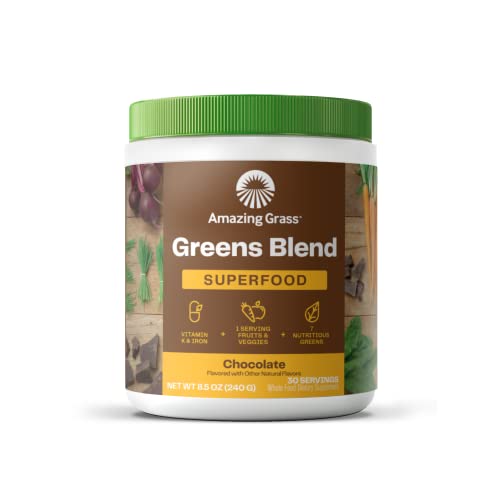 Amazing Grass Greens Blend Superfood: Super Greens Smoothie Mix Amazing Grass uk supplements
