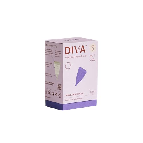 DivaCup - BPA-Free Reusable Menstrual Cup - Leak-Free Feminine Hygiene - Tampon and Pad DivaCup uk supplements