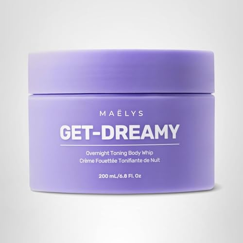 MAËLYS GET-DREAMY Overnight Toning Whip - Cellulite Cream & Skin Tightening Support with Milk Thistle + Uva-Ursi
