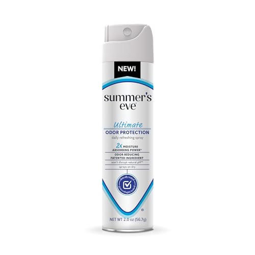 Summer's Eve, Ultimate Odor Control, Feminine Spray for Odor Protection, Talc-Free, Absorbs Moisture, 2 oz Summer's Eve uk supplements