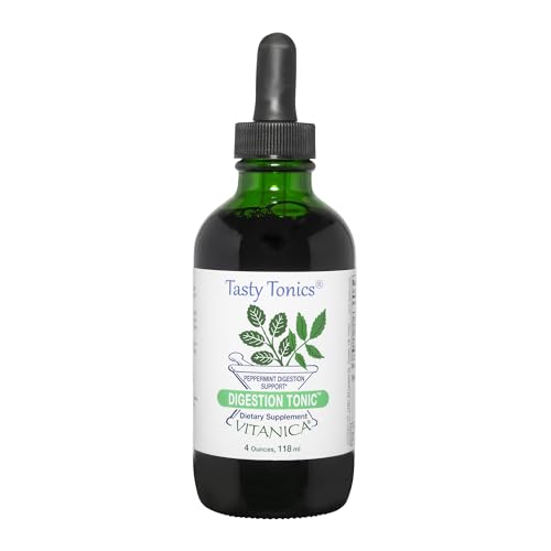 Vitanica Digestion Tonic, Gas and Bloating Relief Supplement, Organic, Improve Digestive Vitanica uk supplements