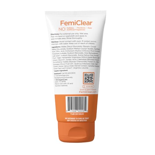 FemiClear Restoratives Soothing Feminine Wash - Feminine Care Wash for Itching & Irritated Skin FemiClear uk supplements