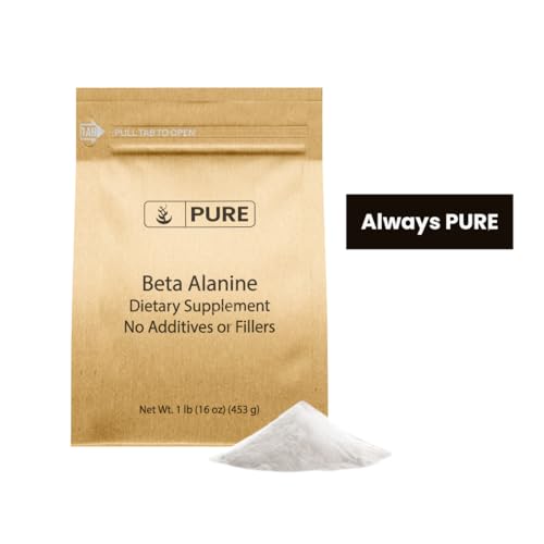 Pure Original Ingredients Beta Alanine Powder Non-GMO, Non-Essential Amino Acid Pure Organic Ingredients uk supplements
