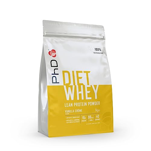 PhD Nutrition Diet Whey High Protein Lean Matrix, Vanilla Crème Diet Whey Protein Powder PhD uk supplements