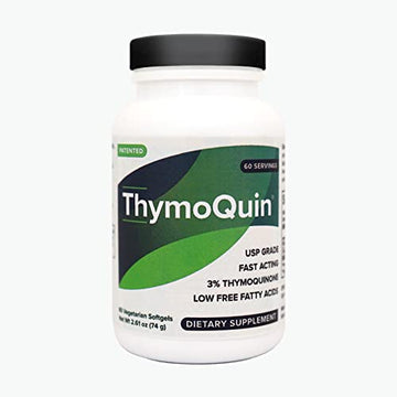 ThymoQuin Cold Pressed Black Seed Oil | Only Patented USP-Grade Clinically Researched ThymoQuin uk supplements