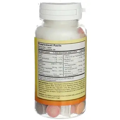 NAT B CHILDRENS CHEWABLE 100 Nature's Blend uk supplements