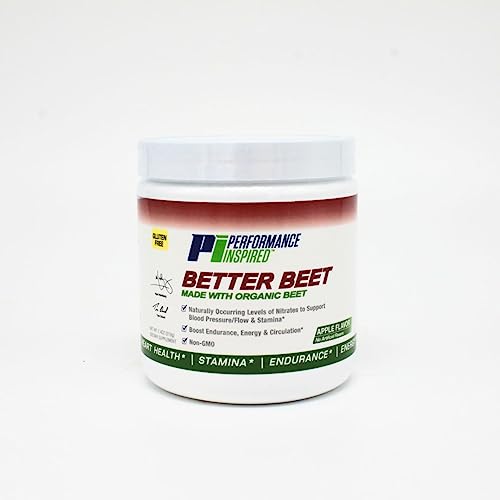 PERFORMANCE INSPIRED Nutrition Better Beet Powder - 100% Organic Beet – Boost Nitric PERFORMANCE INSPIRED uk supplements
