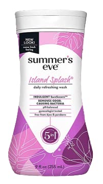 Summer's Eve Island Splash Refreshing Daily Feminine Wash, Removes Odor, pH balanced, 9 fl oz. (Pack of 2) Summer's Eve uk supplements