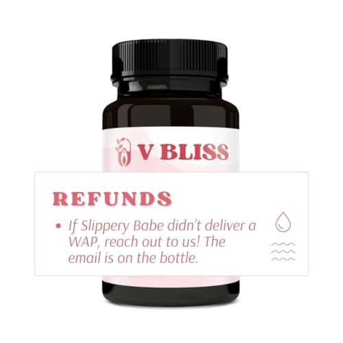 V Bliss Slippery Babe Vaginal Moisturizer Capsules | Relieves Vaginal Dryness with Slippery Elm V Bliss uk supplements