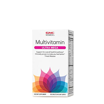 GNC Women's Ultra Mega Multivitamin | Supports Overall Health and Wellness in Women GNC uk supplements