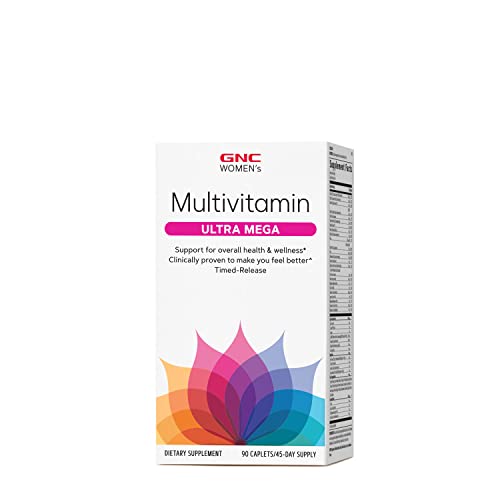 GNC Women's Ultra Mega Multivitamin | Supports Overall Health and Wellness in Women GNC uk supplements