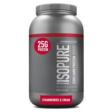 Isopure Protein Powder, Zero Carb Whey Isolate with Vitamin C & Zinc for Immune Support Isopure uk supplements