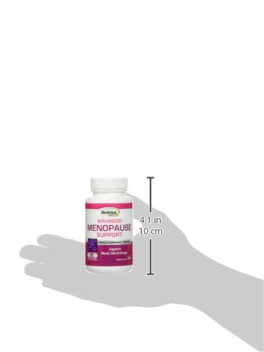 Advanced Menopause Support - Natural Female Hormonal Complex for Hot Flashes, Mood Swings & Vaginal Dryness - Black Cohosh, Soy Isoflavones & Herbal Extract Formula - Does Not Include Hormones Gold Banner uk supplements