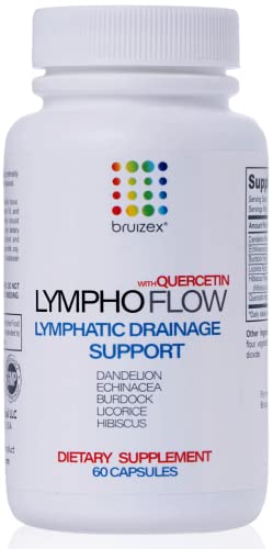 Bruizex Lympho Flow Lymphatic Drainage Supplement, Supports Lymphatic System Health Bruizex uk supplements