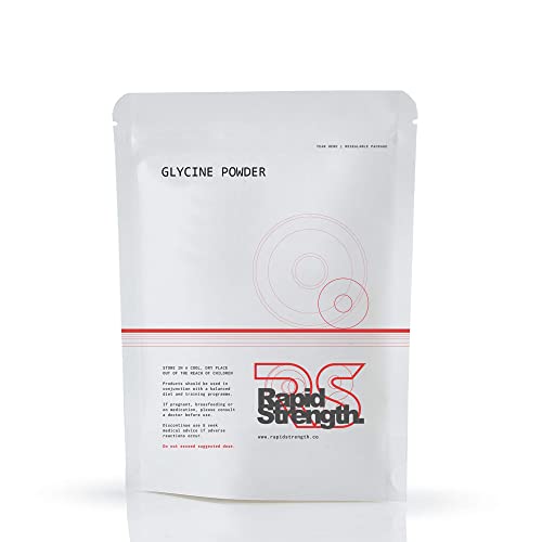 Rapid Strength Glycine Powder 100G - Amino Acid Nutritional Supplements Rapid Strength uk supplements