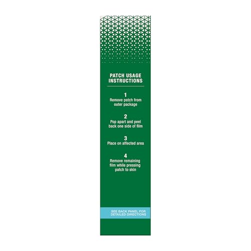 Biofreeze Menthol Pain Relieving Patches (5 Patches Per Box) Up To 8 Hours Of Pain Relief From Sore Muscles, Arthritis, Backaches, Spains, Bruises, Strains And Joint Pain (Package May Vary) Biofreeze uk supplements