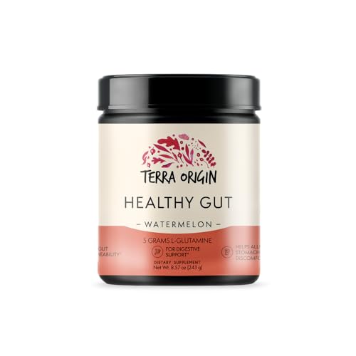 TERRA ORIGIN Healthy Gut Watermelon | 30-Servings with L-Glutamine, Zinc TERRA ORIGIN uk supplements