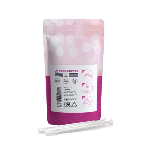 NutraBlast Disposable Vaginal Suppository Applicators (15-Pack) - Fits Most Brands, Pills NutraBlast uk supplements