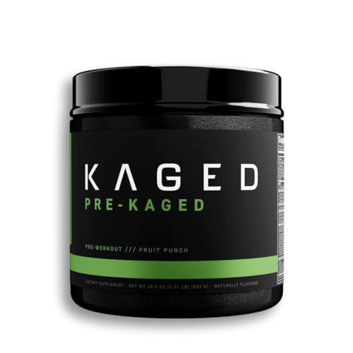 Kaged Original Pre-Workout Powder | Fruit Punch | Pre Formulated with Creatine, Beta Alanine Kaged uk supplements
