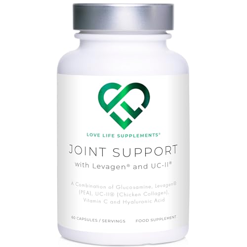 Love Life Supplements Joint Support with Levagen® (Palmitoylethanolamide) + UC-II® LOVE LIFE SUPPLEMENTS uk supplements