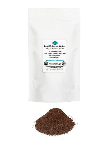 PureLife Enema Coffee- 1 Lb - Organic Gerson Specific - Ground - Mold & Fungus Free Purelife Enema uk supplements