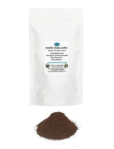 PureLife Enema Coffee- 1 Lb - Organic Gerson Specific - Ground - Mold & Fungus Free Purelife Enema uk supplements