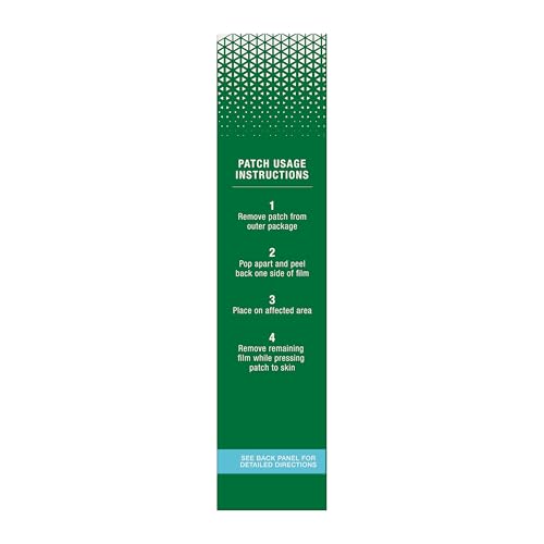 Biofreeze Menthol Pain Relieving Patches (5 Patches Per Box) Up To 8 Hours Of Pain Relief From Sore Muscles, Arthritis, Backaches, Spains, Bruises, Strains And Joint Pain (Package May Vary) Biofreeze uk supplements