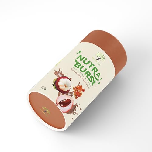 NutraBurst Pea Protein Shake with Probiotics, prebiotics, and Oats 500g - Chocolate Flavoured Nutree Gut uk supplements