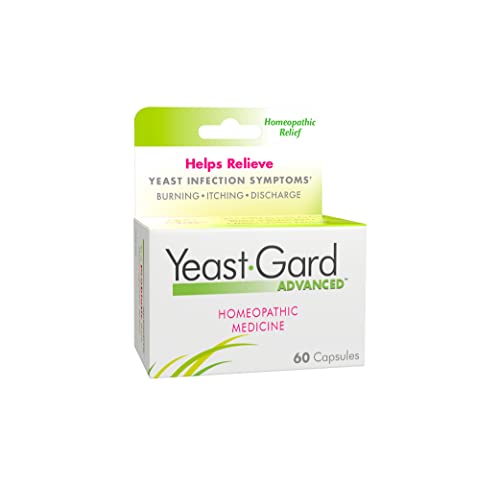 YeastGard Advanced Homeopathic Remedy Capsules - 60 count Bottle Yeast-Gard uk supplements