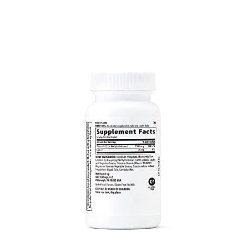 GNC Methyl B-12 2500 mcg - 100 Caplets GNC uk supplements