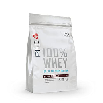 PhD Nutrition 100 Percent Whey, Grass Fed Whey, Lean Muscle Protein Powder PhD uk supplements