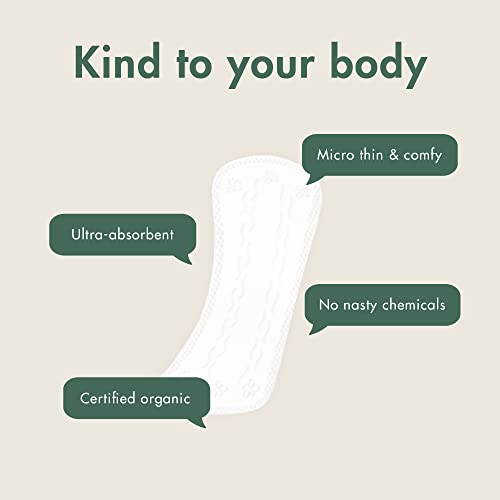 Eco by Naty Panty Liners for Women – Liners for Daily use, Eco-Friendly Women’s Thin Discreet Panty Eco by Naty uk supplements