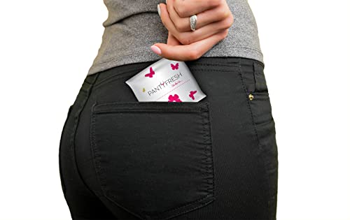 to-Go Panty Kit Includes 4 Items Seamless Thong Underwear Fresh Wipe Pantyliner & Washbag Travel Panty Fresh uk supplements
