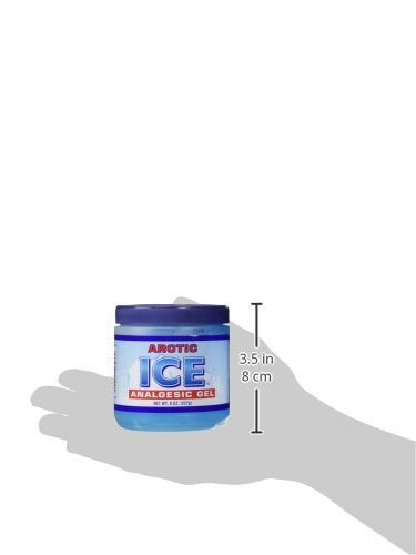 ARCTIC ICE 3 Pack (8 Oz Each) Topical Analgesic Gel for Pain Relief, Adults (Unisex) ARCTIC ICE uk supplements