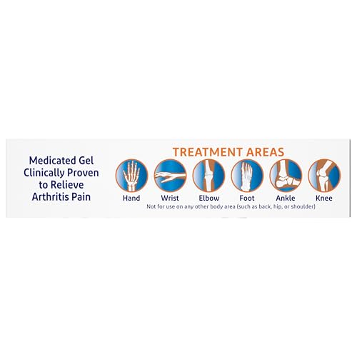 Voltaren Arthritis Pain Gel for Powerful Topical Arthritis Pain Relief with Diclofenac - NEW Easy Open Cap - 100 g Tube And 20 g Travel Size Tube Voltaren uk supplements