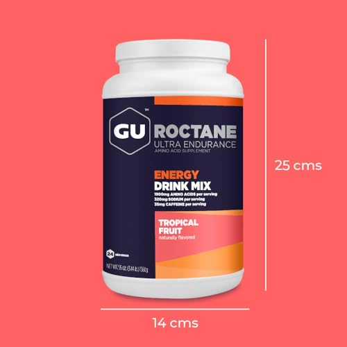 GU Energy Roctane Ultra Endurance Energy Drink Mix, 3.44-Pound Jar GU Energy uk supplements