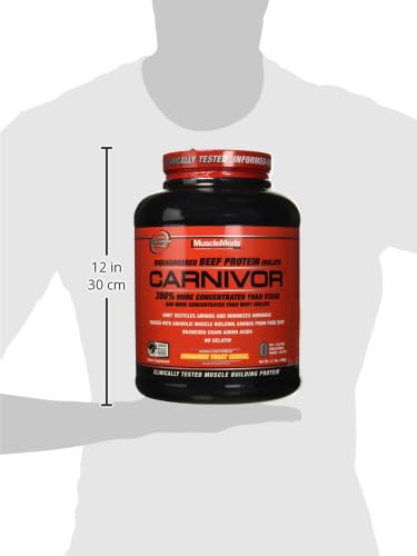 MuscleMeds Carnivor Beef Protein Isolate, 0 Lactose, 0 Sugar, 0 Fat, 0 Cholesterol MuscleMeds uk supplements