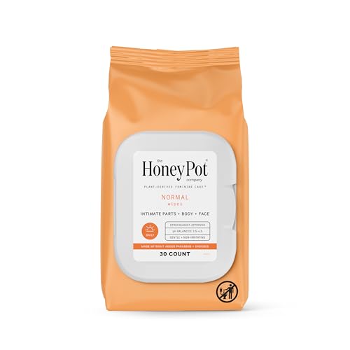 The Honey Pot Company - Feminine Wipes - Daily PH Balancing, Fragrance & Sulfate Free Wipes The Honey Pot Company uk supplements