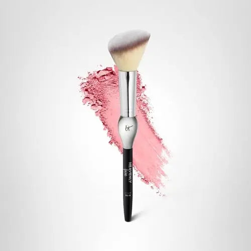 IT Cosmetics Heavenly Luxe French Boutique Blush Brush #4 - Angled Blush Brush for Cheeks - Liquid & Powder Blush Brush - Makeup Brush With Award-Winning Heavenly Luxe Hair IT Cosmetics uk supplements