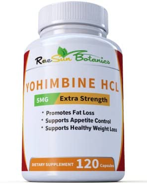 RaeSun Botanics Yohimbine HCL Bark Extract Extra Strength Supplement 5mg x 120ct RaeSun Botanics uk supplements