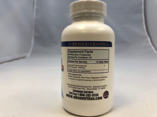 Absolute Nutrition, Curb Food Cravings, Absolutely Full, 60 Caps Absolute Nutrition uk supplements