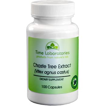 Time Laboratories Chaste Tree (Vitex Agnus castus) Extract Capsules (100) Time Laboratories uk supplements
