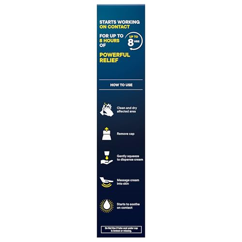 Advil Targeted Relief Pain Relieving Cream, Up to 8 Hours of Powerful Relief of Minor Arthritis Pain, Joint Pain, Lower Back Pain and Muscle Pain - 4 oz Advil uk supplements