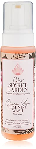 Her SECRET GARDEN - Clean Yoni - Feminine Wash, Gentle Cleanse, Remove Odor, Promotes Healthy pH Her SECRET GARDEN uk supplements