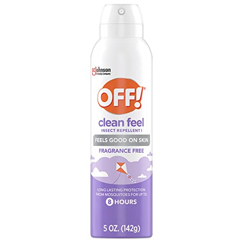 OFF! Clean Feel Insect Repellent Aerosol with 20% Picaridin, Bug Spray OFF! uk supplements
