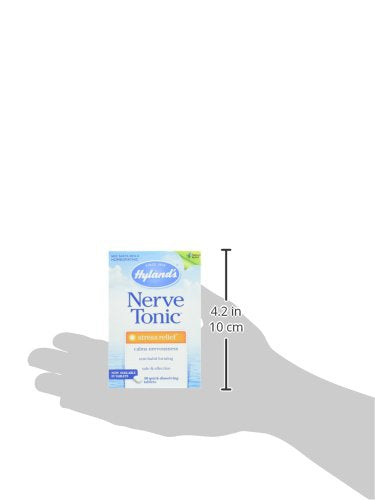 Hyland's Naturals Nerve Tonic Stress Relief Tablets, Natural Relief of Restlessness, Nervousness Hyland's uk supplements