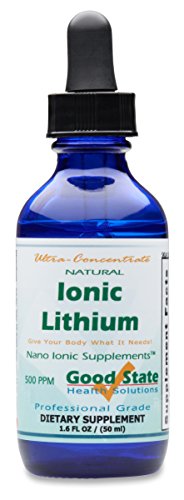 (Glass Bottle) Good State Liquid Ionic Lithium Ultra Concentrate Good State uk supplements