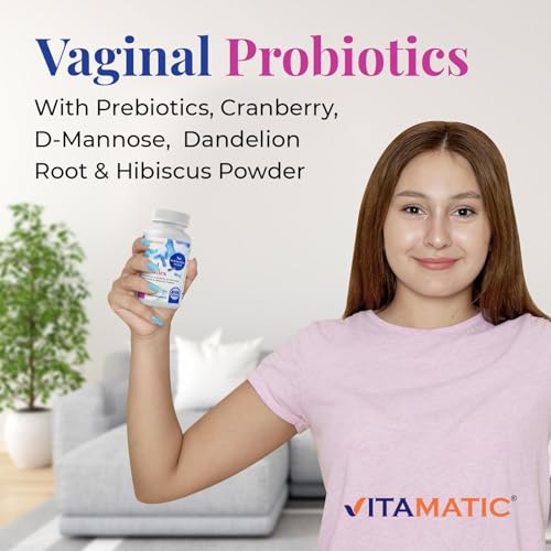 Vitamatic Vaginal Probiotics 20 Billions for Women pH Balance & Odor Control Vitamatic uk supplements
